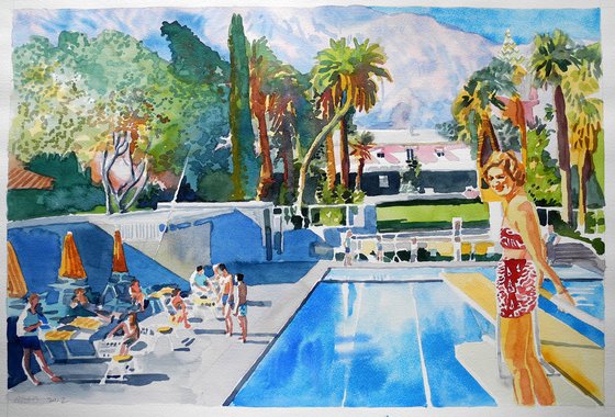 El Mirador Pool- Palm Springs