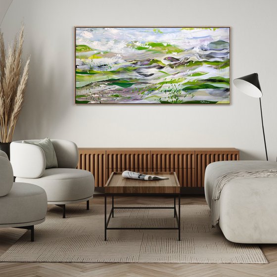 Fields of moving Light