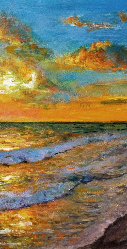 Cape Florida Light by Vishalandra Dakur