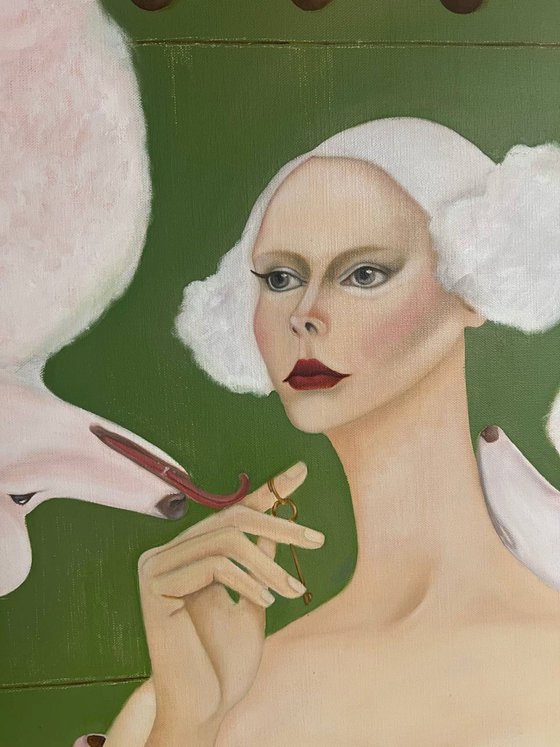 "The Choice Is Yours" on pink.