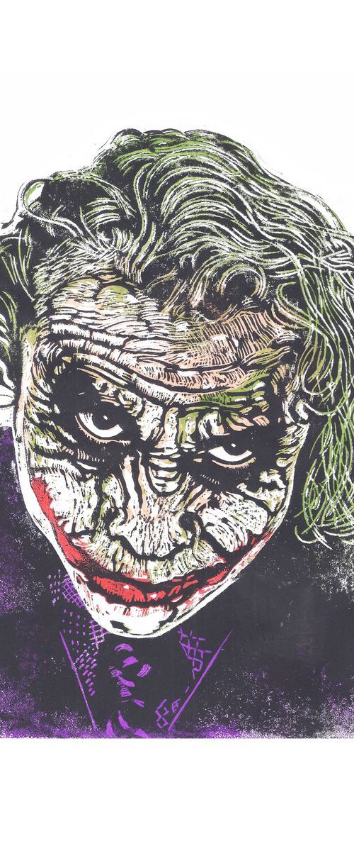 The Joker - Full colour by Steve Bennett