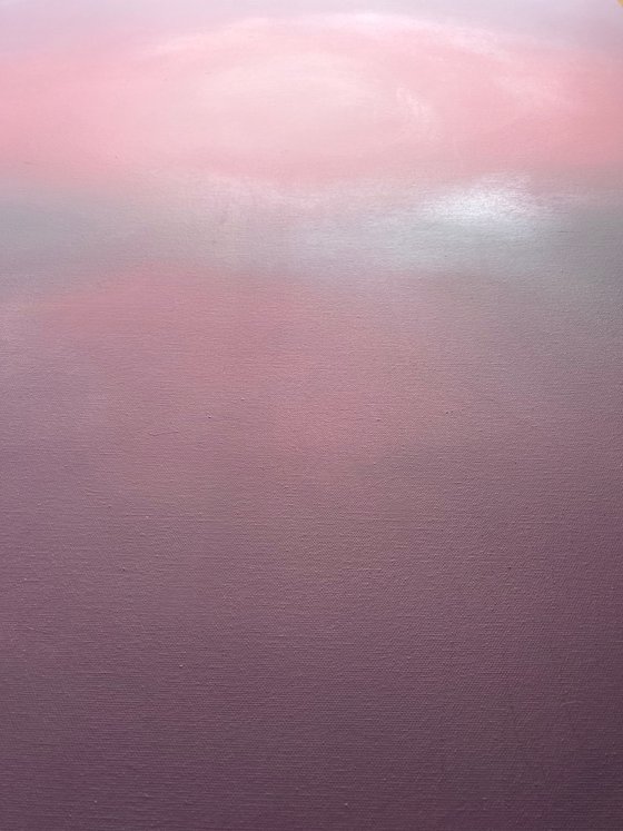 Pastel Abstract Mist Landscape