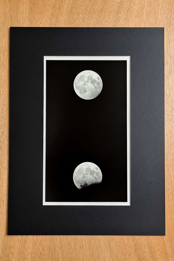 Moon Eclipse - Double Exposure Shot on film