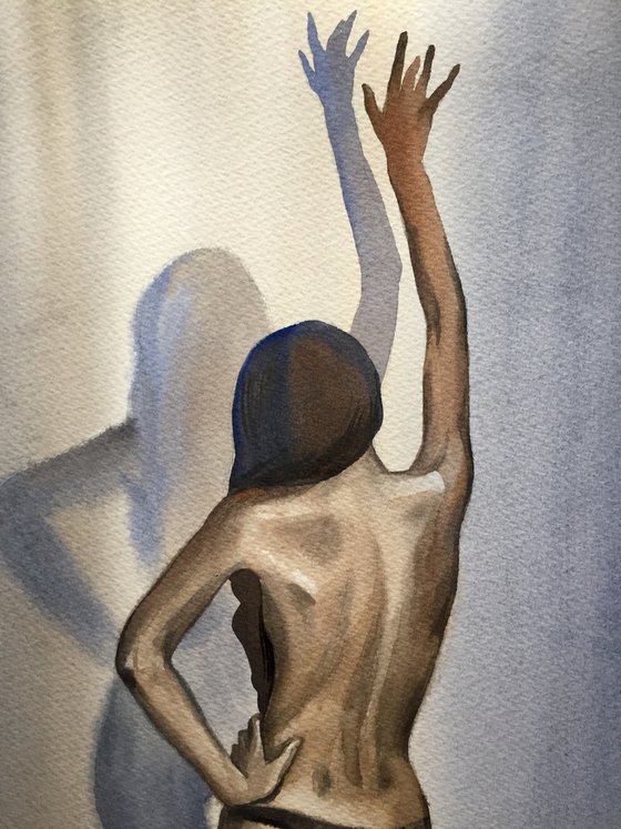 The woman from the back