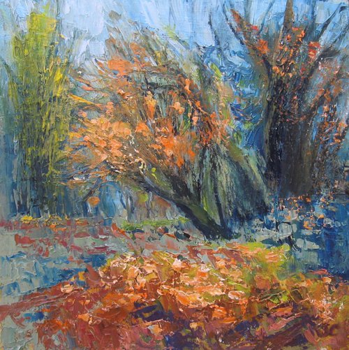 Fall Forest by Stephanie Cissna