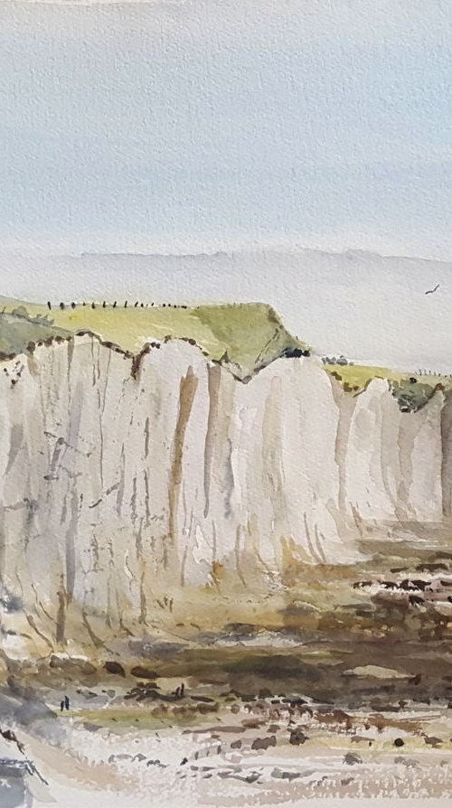 Les Falaises, Ault by Morag Paul