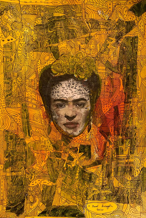 Portrait of Frida Kahlo #88