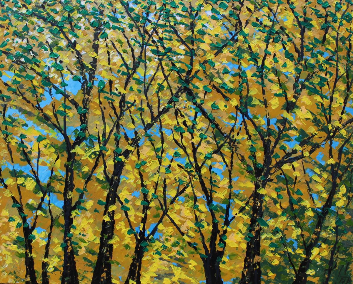  Breath Of Autumn By Paul J Best, 40 X 32, Artwork For Sale On Artfinder