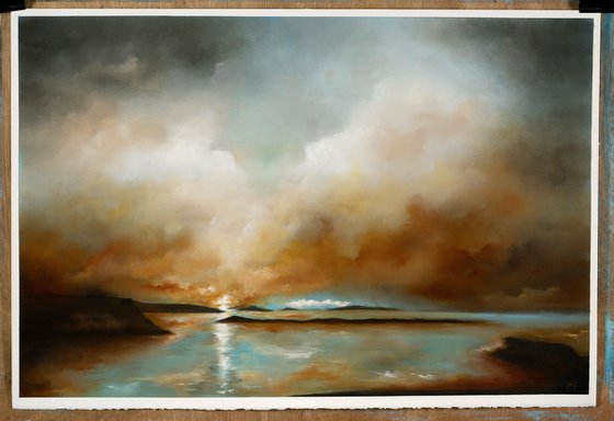 Evening View, Cornwall Coast
