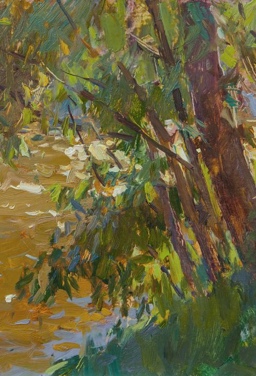 River in the forest by Aleksandr  Kryushyn