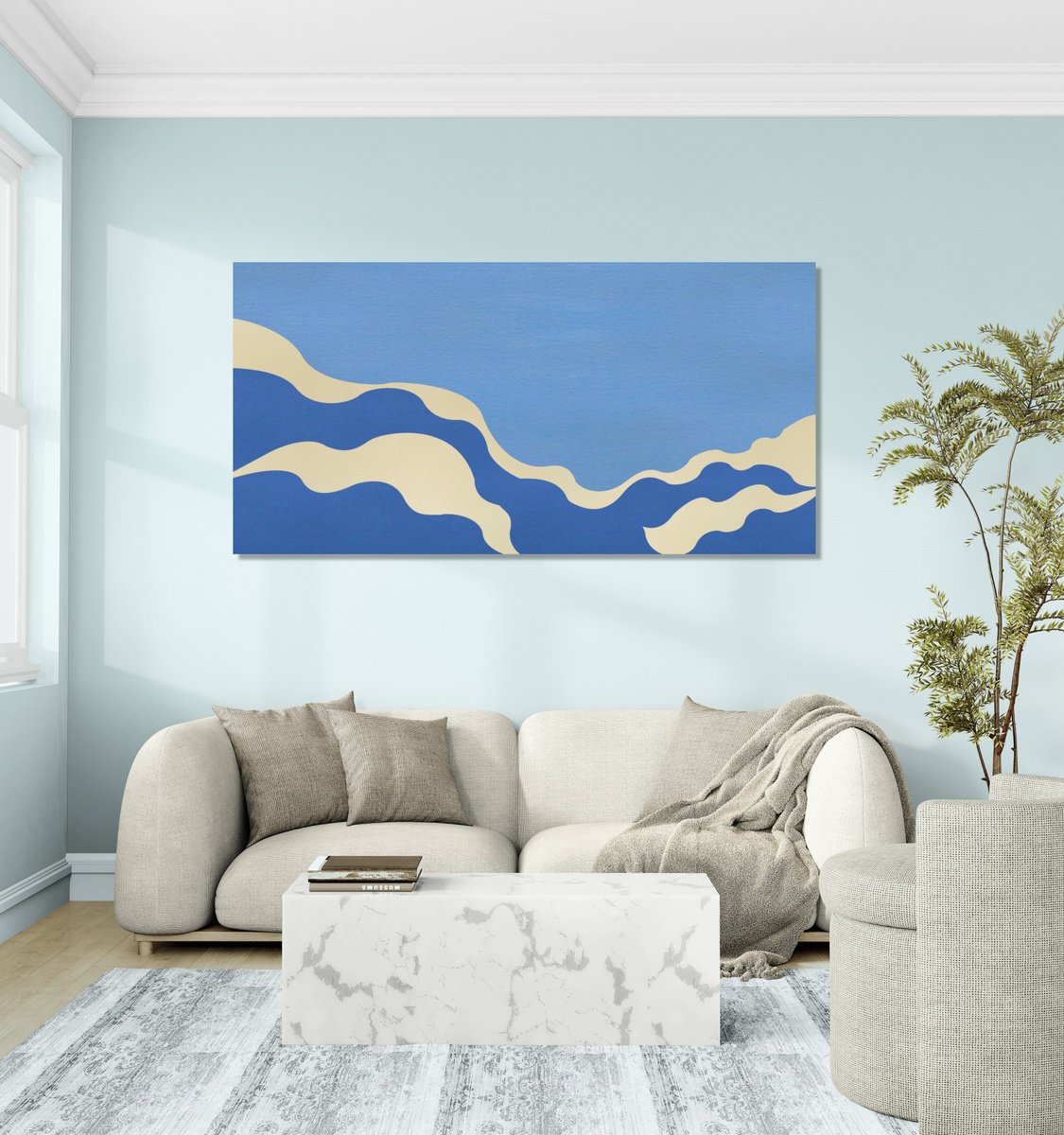  Silent Landscape #09 By Marina Krylova, 63 X 31, Artwork For Sale On Artfinder
