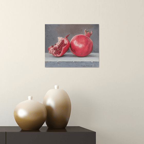Still life - pomegranates