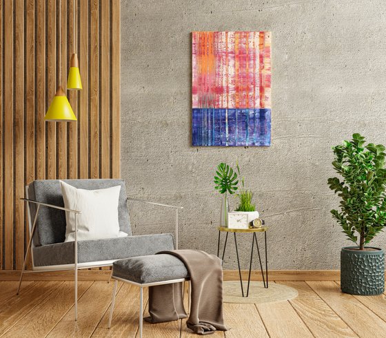 90x60cm|35.5x23.6″ Abstract painting Modern art