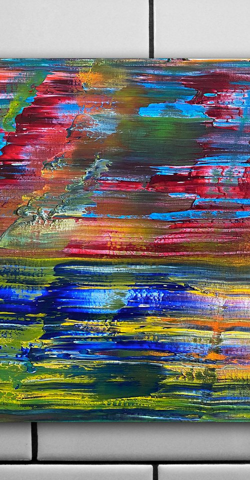 "Feel My Beautiful Fury" - Original PMS Oil Painting On Canvas - 20 x 16 inches by Preston M. Smith (PMS)