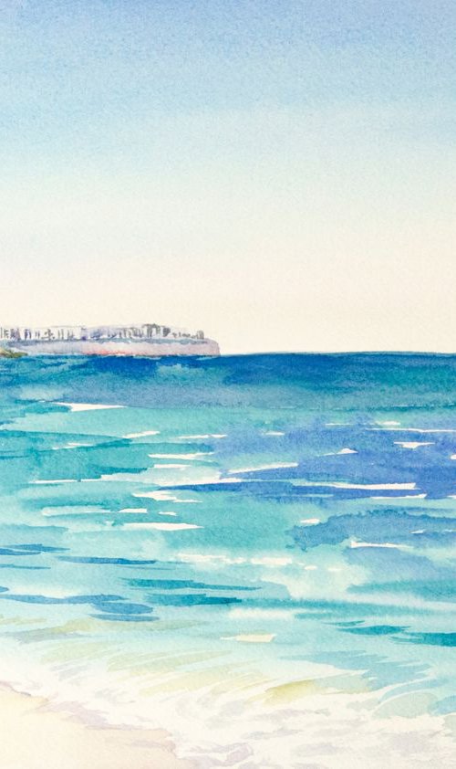 Antalya seascape by Daria Galinski