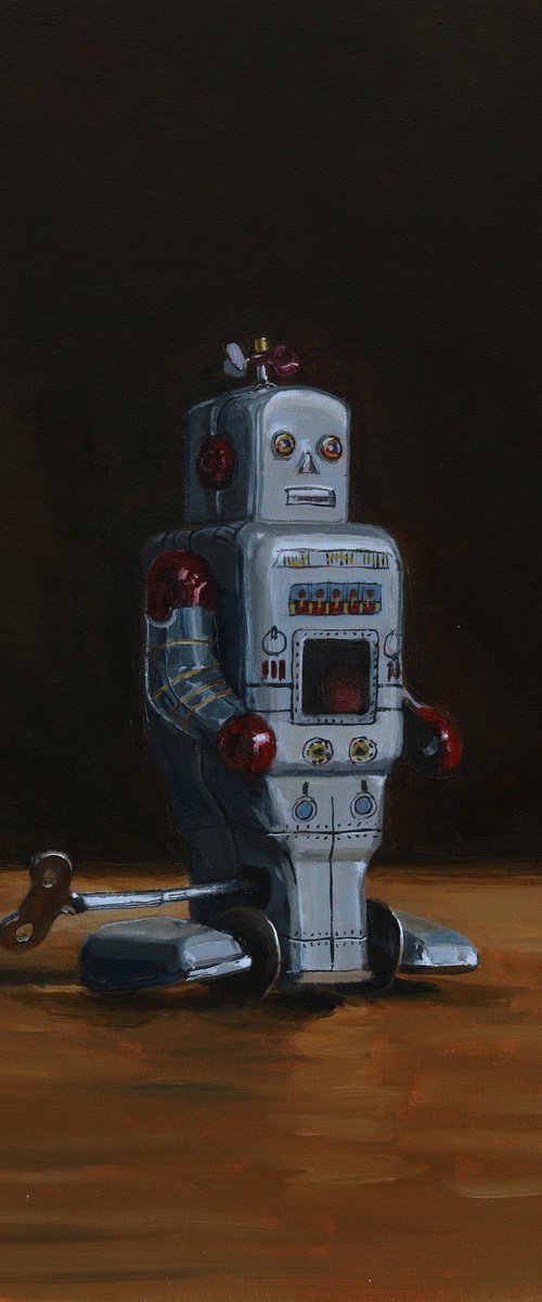 Tin Robot by Tom Clay