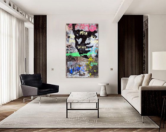 Never End/80x140cm* Canvas.