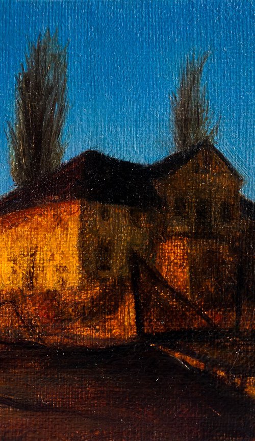 Abandoned Building Next Door by Eliza Kołodziej