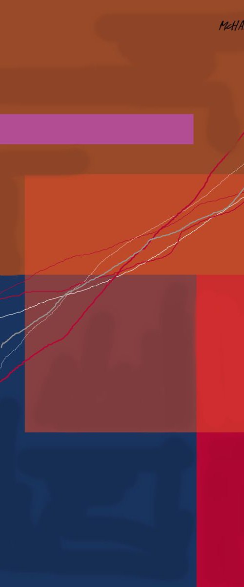 COLOR STUDY #1   33"X51" by Joe McHarg