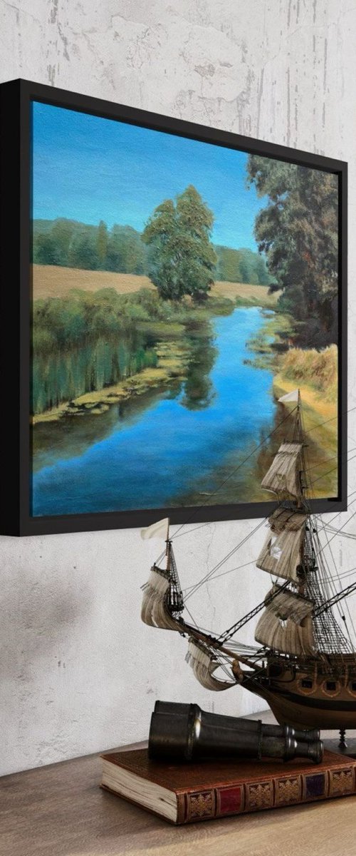 Wild river by Bohdan Vykhrenko