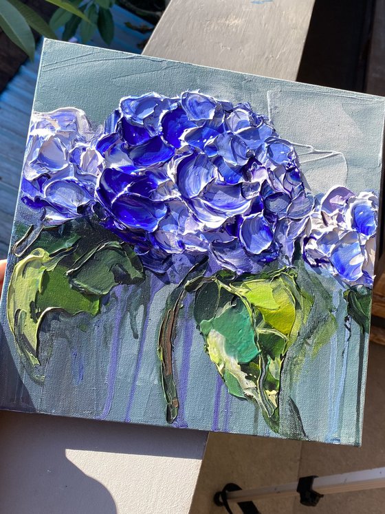 Sapphire Hydrangea — Small Floral