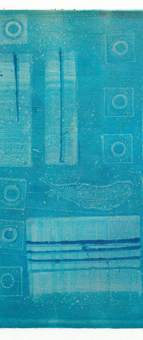 Monoprint - Patterns no.29 by Hilde Hoekstra