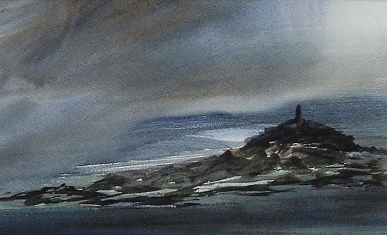 STORM, The BEACON, RHOSCOLYN HEADLAND, ANGLESEY.