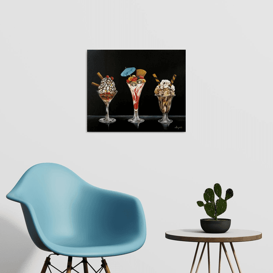 Sweetnesses- photorealism - still life - home decor