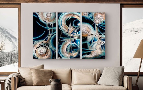 PHASES OF CREATION - TRIPTYCH