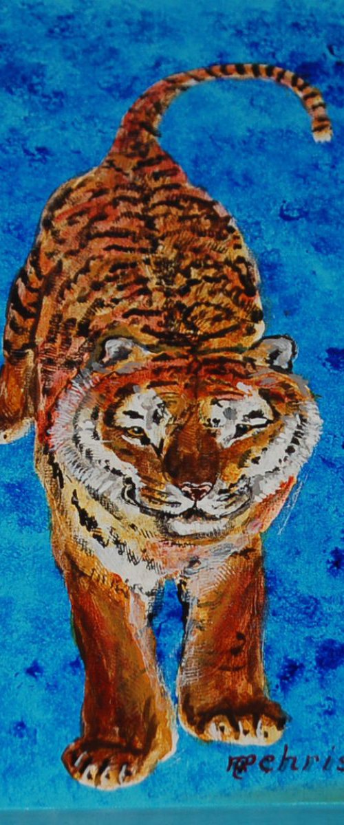 Tiger Cartoon by Mark Smith