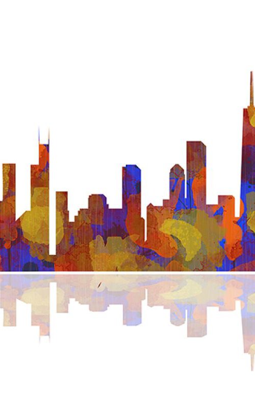 Chicago Skyline 2 by Marlene Watson