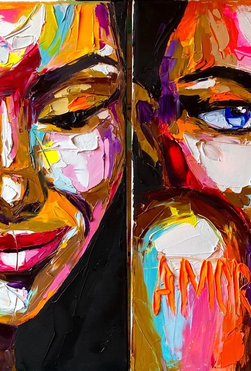 Diptych: AMOR OR FANTASY by Lina Redford