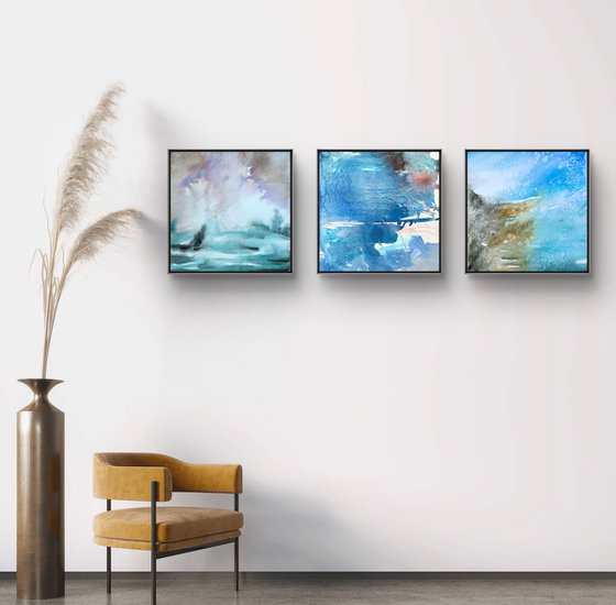 Evening Night Morning Set of 3