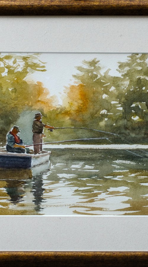 Fishermen by Dejan Trajkovic