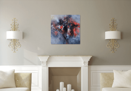 Secret love with the sense of an indian parfume large bizzare beautiful abstract Kloska