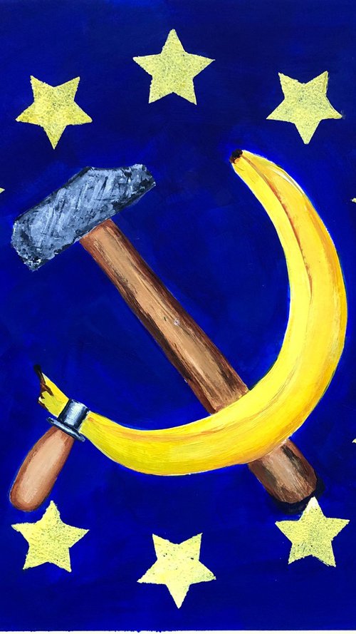 Hammer and sickle by Lena Smirnova