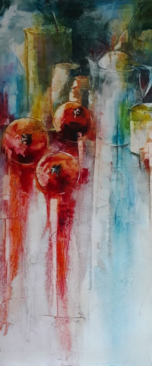 still life 2 by Sylvaine  Catoire