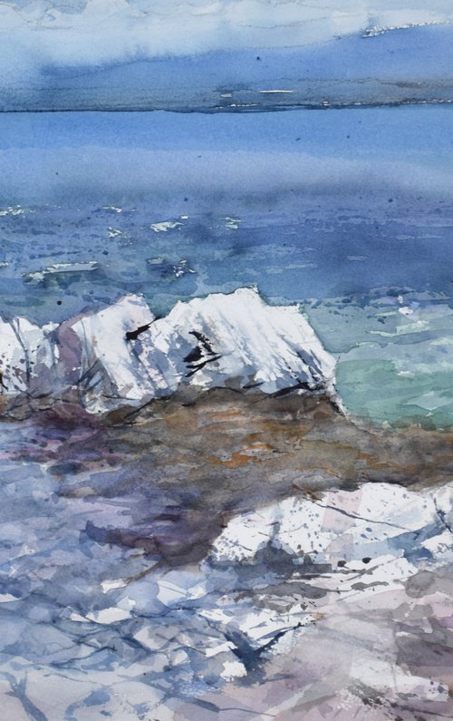 Seashore by Goran Žigolić Watercolors