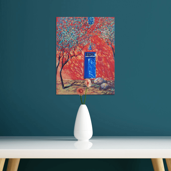 Blue Door... /  ORIGINAL PAINTING