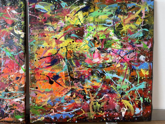 Diptych-Columinescence...