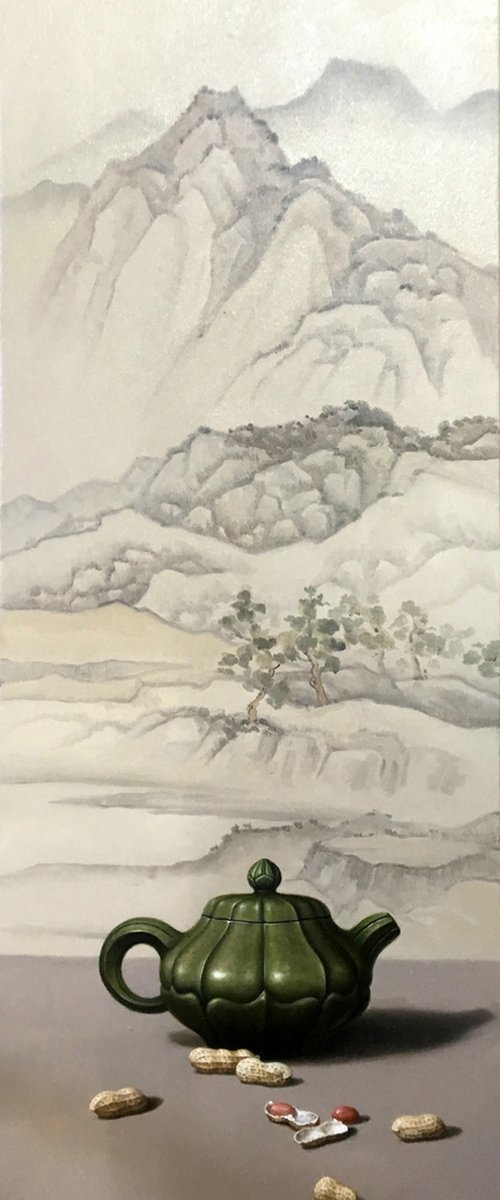 Still life:Zen art by Kunlong Wang