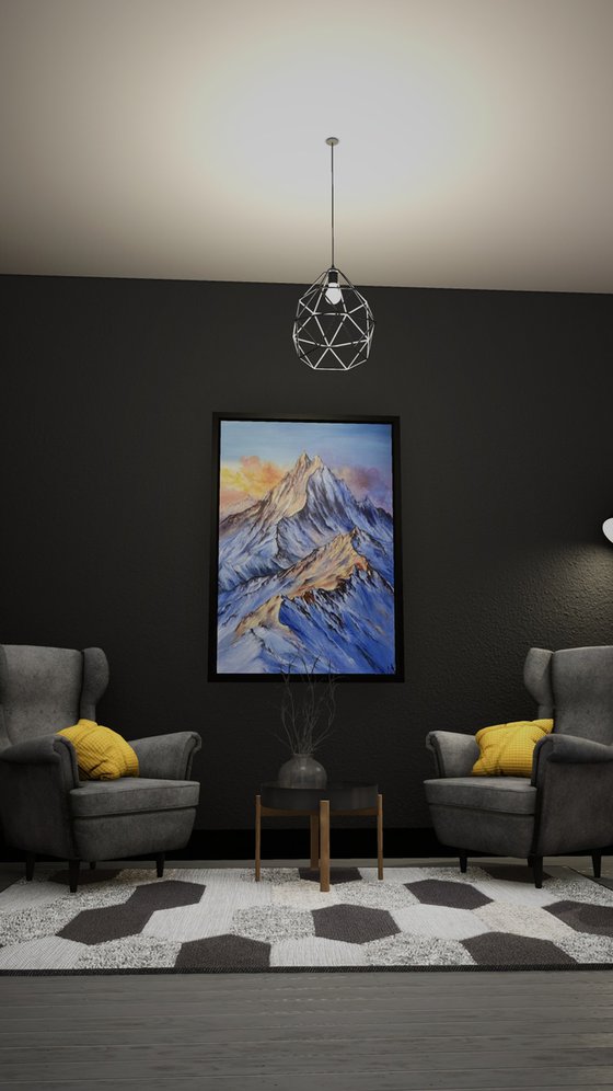 Mountains at Dawn