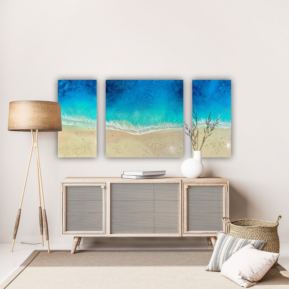Marine Rhapsody By Ana Hefco, 48 X 24, Artwork For Sale On Artfinder