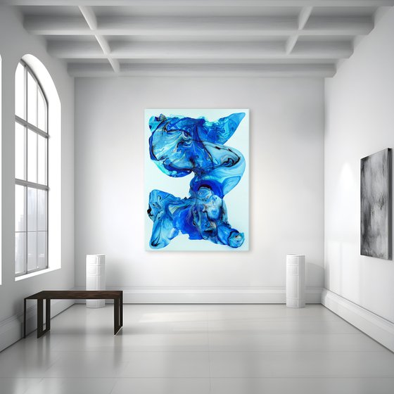 A bouquet of naked rain