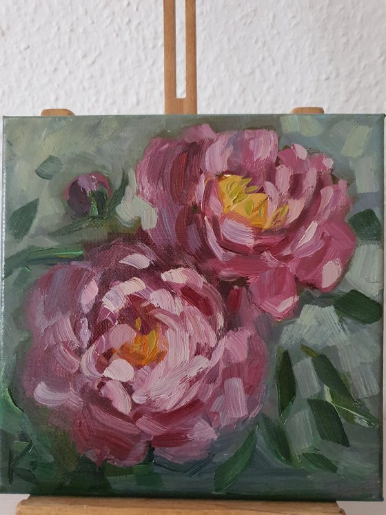 Still-life "Peonies"