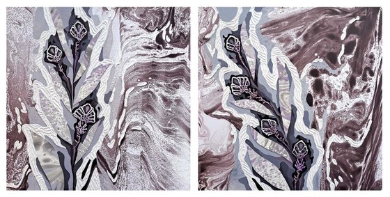 Set of 2 «Exquisite Tropics»