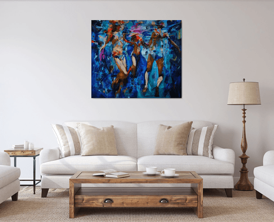 The light gathered in waves