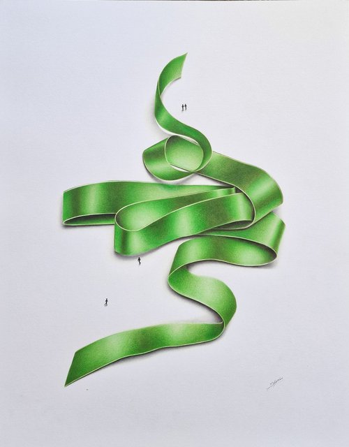 Green Ribbon by Daniel Shipton