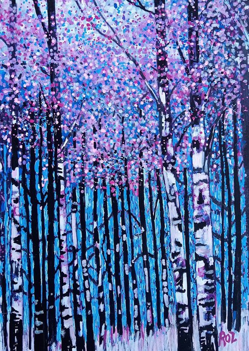 Forest View 8 by Roz Edwards