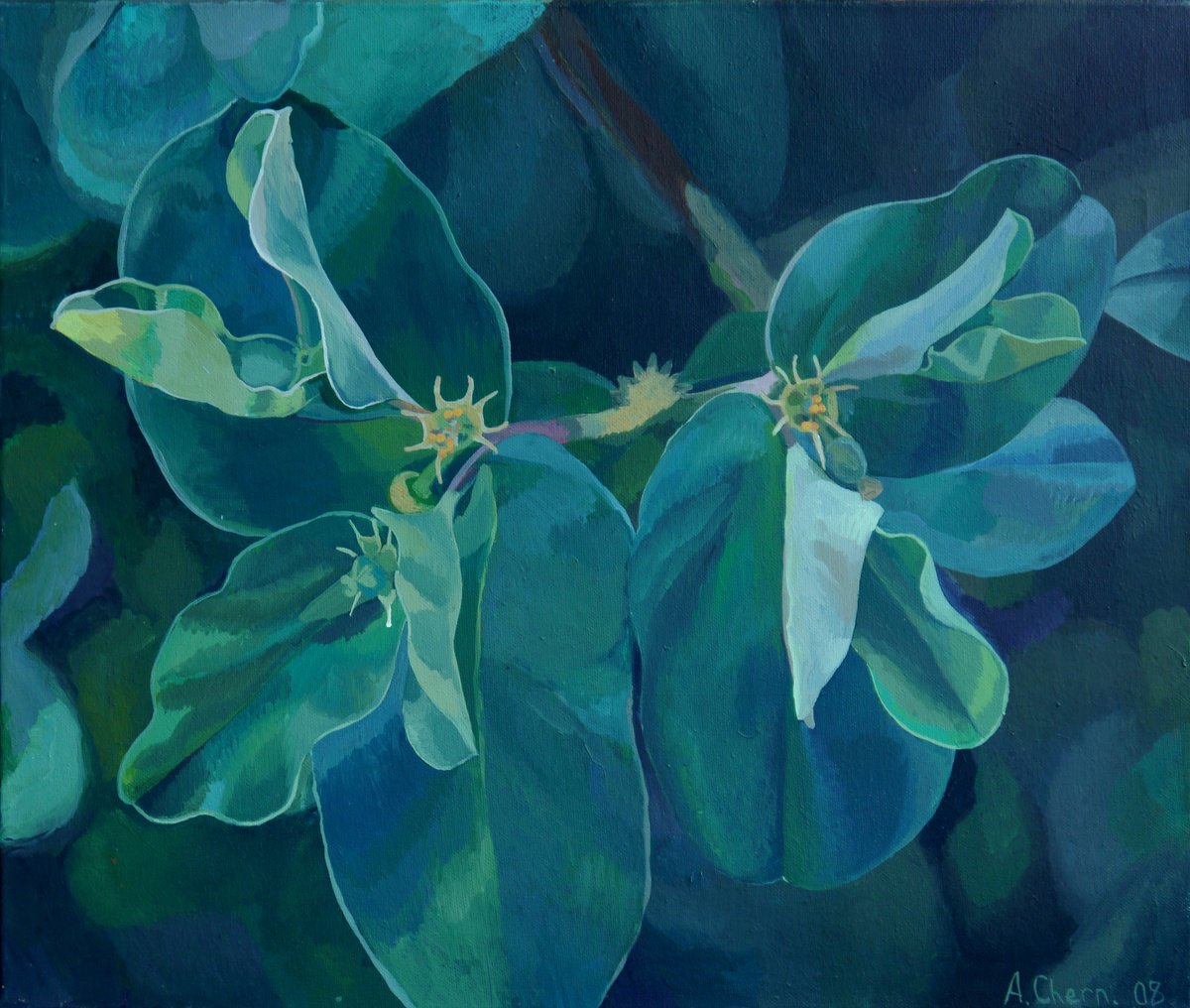 The Foliage By Anastasia Chernysheva, 24 X 20, Artwork For Sale On Artfinder